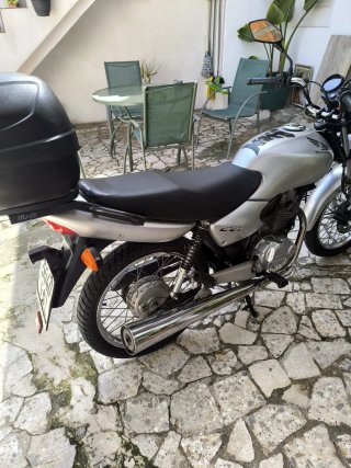 Honda 125 GS Plata