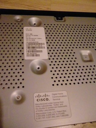 Decodificador Cisco 8685 HD 3D Dolby Digital