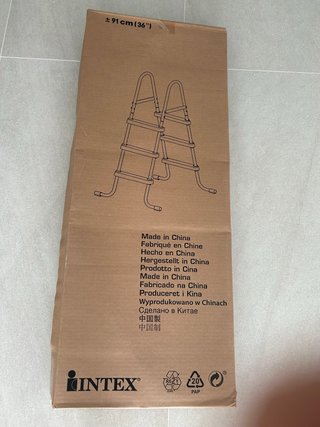 Escalera Piscina INTEX 91 cm (36) Nueva