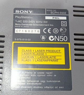 PlayStation 1 SCPH-5502 Console