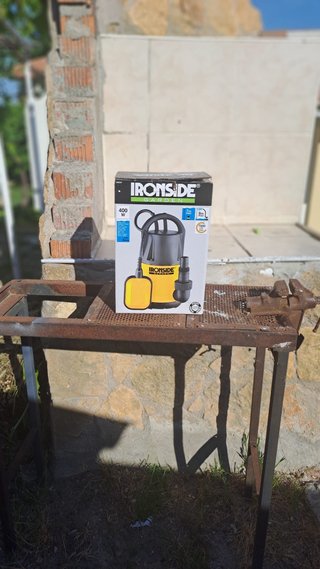 Bomba Sumergible Ironside 400W usada una vez
