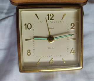 Reloj Despertador Viaje Vintage Charme Años 60 70