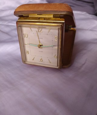 Reloj Despertador Viaje Vintage Charme Años 60 70