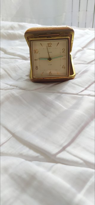 Reloj Despertador Viaje Vintage Charme Años 60 70