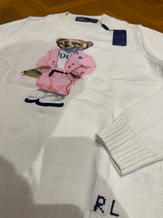 Jersey Polo Ralph Lauren Oso Rosa