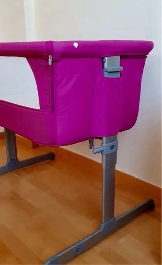 Cuna colecho Chicco rosa