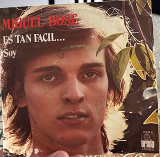 Vinilo Miguel Bose Es Tan Facil Soy
