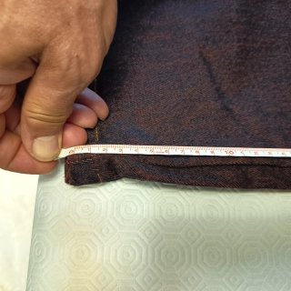 Jeans Boosley Uomo Tg 56 Blu/Bordeaux