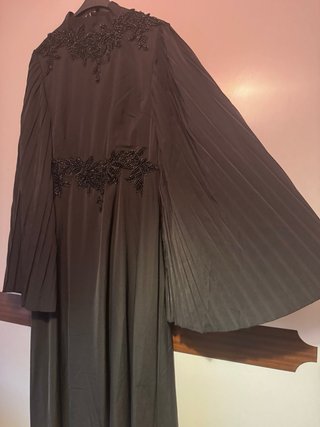 Vestido de graduación negro