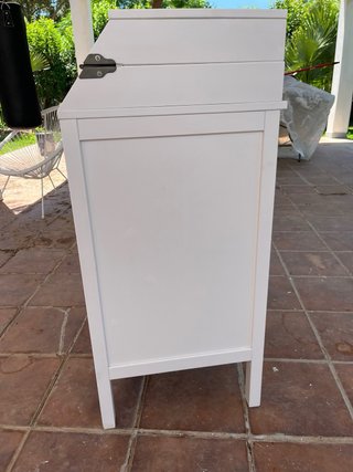 Cambiador cómoda bebé blanco