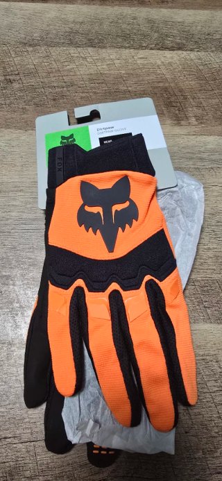 Guantes Fox Dirtpaw Talla XL Naranja/Negro