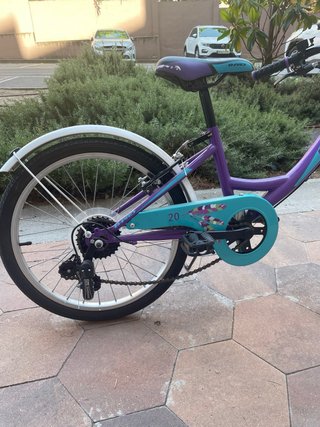 Bicicleta niña 20 morada B-PRO