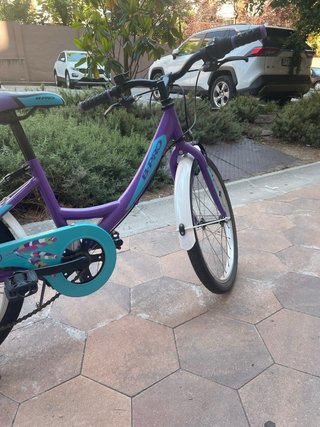 Bicicleta niña 20 morada B-PRO