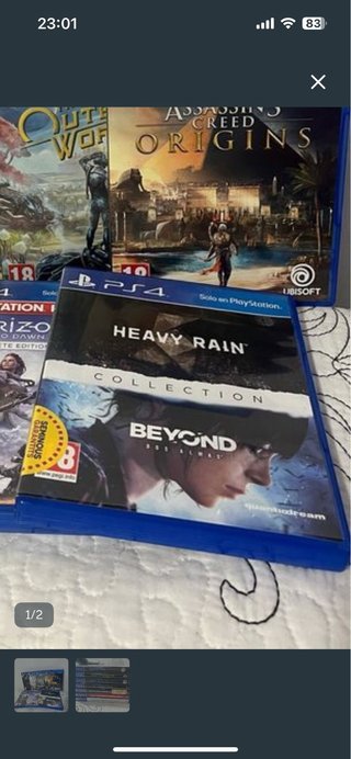 Heavy Rain & Beyond Two Souls PS4