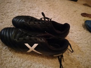 Botines de fútbol  negros
