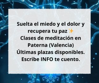 Clases de Meditación Presencial en Paterna (Vlc)