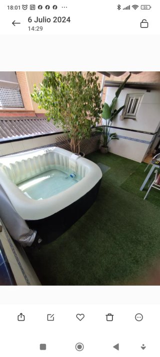 Jacuzzi Arebos Carbon Hidromasaje LED