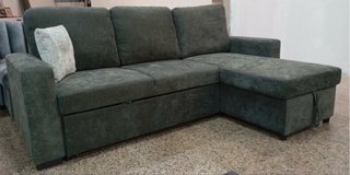 Sofá Cama Luke Gris con Arcón