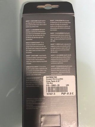 Correa Garmin QuickFit 22 Azul Marino