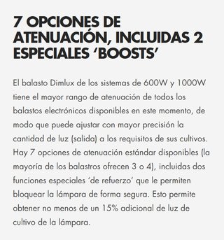 BALASTRO DIGITAL 600/400W EL UHF DIMLUX EN PROMO