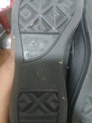 Converse Botas Negras Piel