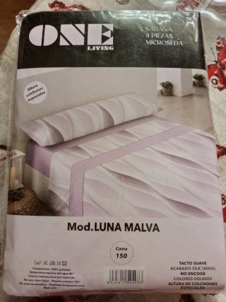 Juego Sábanas 150cm Microfibra