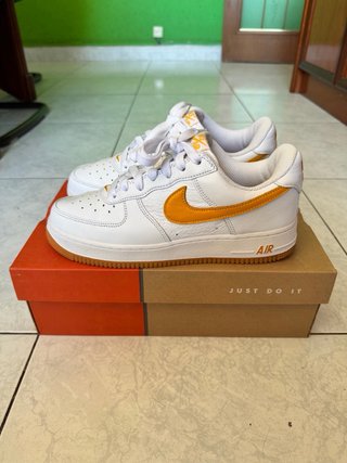 Nike Air Force 1 Blanco/Amarillo