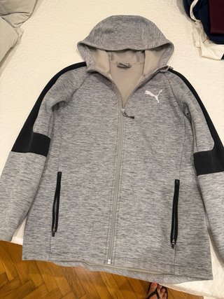 Chándal Puma Talla S Gris y Negro