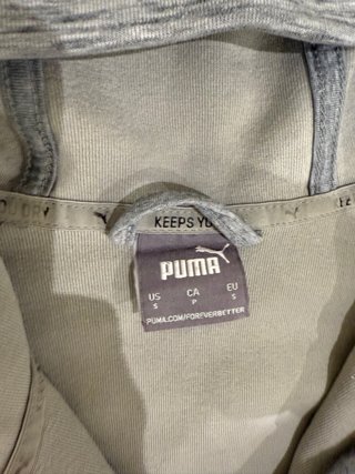 Chándal Puma Talla S Gris y Negro