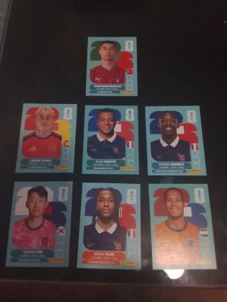 Lote cromos Mundial 2026 Panini