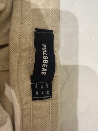 Pantalón Pull&Bear Beige Talla S