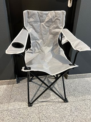 Silla de camping plegable CRIVIT  1x15€ 4x50€