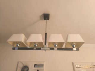 Lámpara de techo moderna 4 luces