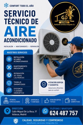 Servicio técnico aire acondicionado