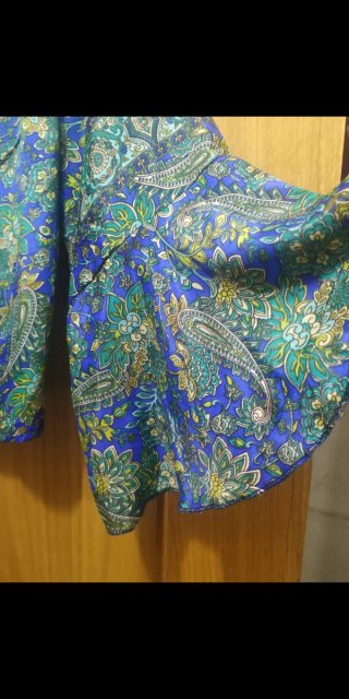 Top anudado India , t-Unica