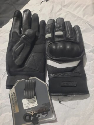 Guanti Moto Vent Pelle Impermeabili Taglia L