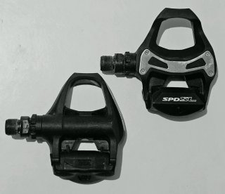 Pedales ciclismo Shimano PD-R550 SPD-SL