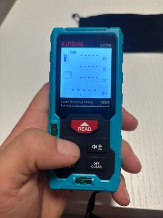 Medidor Láser Kiprim LD100E (100m)