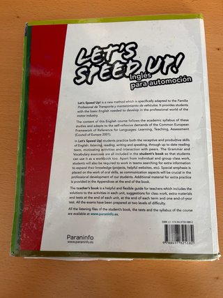 Let´s Speed Up! Inglés para Automoción