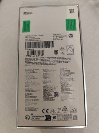OPPO Reno14 F 5G Blu 256GB