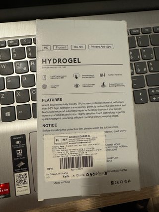 Pellicola Hydrogel Samsung Galaxy S24 Ultra