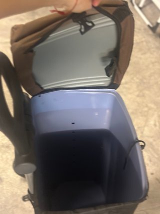 Carrito/Remolque Bicicleta Bellelli Marrón