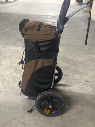 Carrito/Remolque Bicicleta Bellelli Marrón