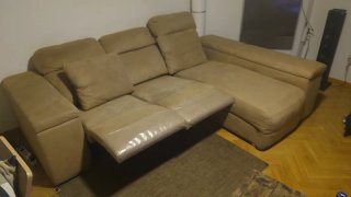 Sofá Chaiselongue Eléctrico Reclinable