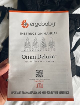 Portabebés Ergobaby Deluxe NUEVO