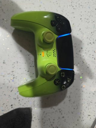 Mando PS5 DualSense Verde y Negro