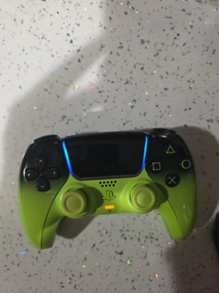 Mando PS5 DualSense Verde y Negro
