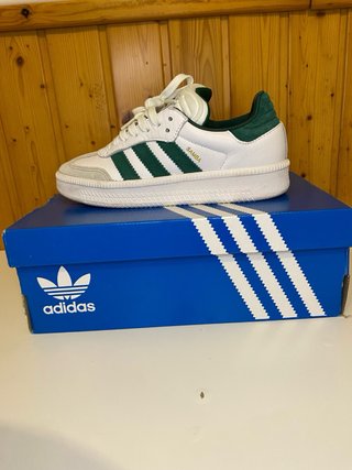 Adidas Samba XL Verde y Blanca Talla 39