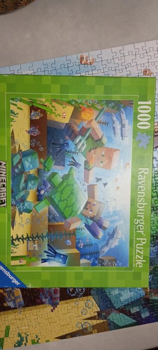 Puzzle Minecraft 1000 Piezas Ravensburger