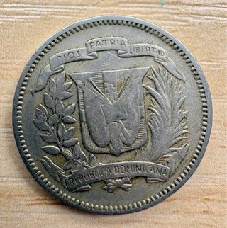5 Monedas República Dominicana (1944-1963)